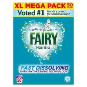 SuperValu  Fairy Non Bio Laundry Powder XL Mega Pack 50 Washes