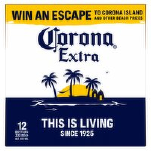 Corona Lager Bottles 12 Pack