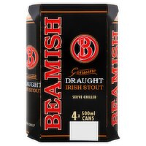 Beamish Irish Stout Can 4 Pack