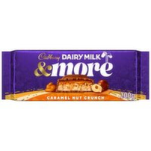 Cadbury Dairy Milk & More Caramel Nut Crunch Bar