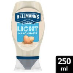 Hellmanns Mayonnaise Squeezy Light