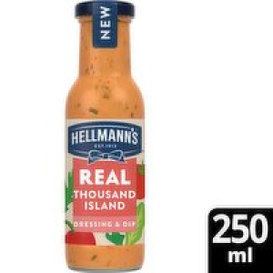 Hellmanns Salad Dressing 1000 Island Bottle