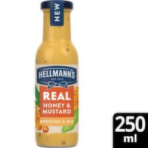 Hellmanns Salad Dressing Honey Must Bottle