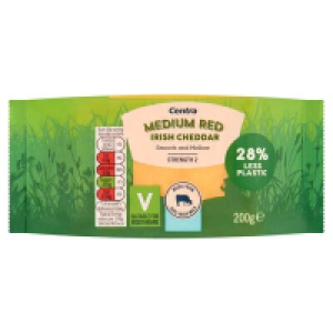 Centra  Centra Cheddar Cheese White 200g
