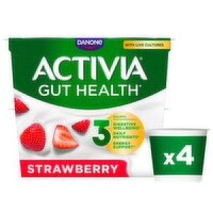 SuperValu  Activia Strawberry Yogurt 4 Pack