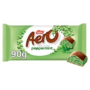 Nestle Aero Delightful Peppermint Chocolate Bar