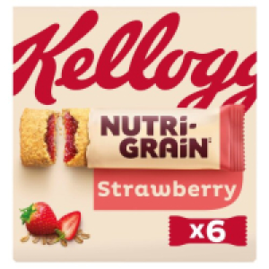 Kelloggs Strawberry Nutri-Grain Bars 6 Pack