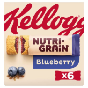 Kelloggs Blueberry Nutri-Grain Bars 6 Pack