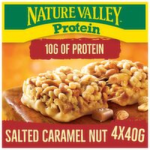 Nature Valley Protein Salted Caramel Nut Bars 4 Pack