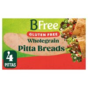 BFree Gluten Free Wholemeal Pitta Breads 4 Pack