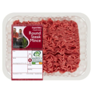 SuperValu  SuperValu Fresh Irish Beef Round Steak Mince