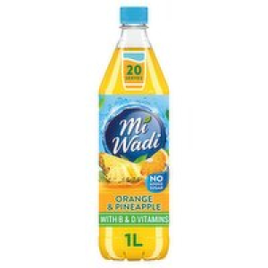Mi Wadi Orange & Pineapple No Added Sugar Squash
