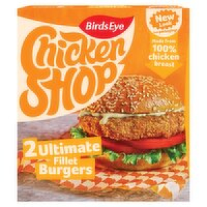 Birds Eye Ultimate Chicken Fillet Burger 2 Pack