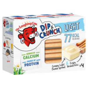 The Laughing Cow Dip & Crunch Light 4 Pack