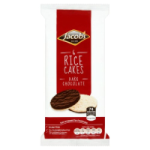 Jacobs Dark Chocolate Rice Cakes