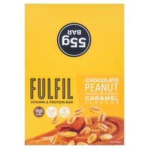 Fulfil Peanut & Caramel Protein Bar Case Deal