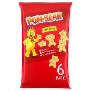 Pom-Bear Original Snacks 6 Pack