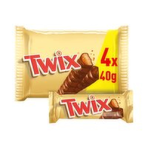 Twix 2 Finger Chocolate Biscuit Bars 4 Pack