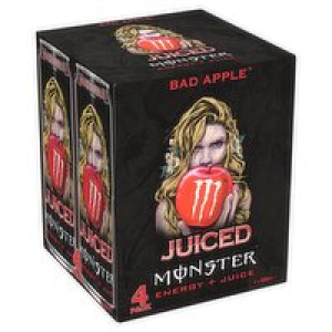 Monster Juiced Bad Apple Cans 4 Pack