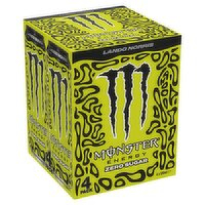 Monster Lando Norris 4 Pack Cans