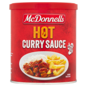 McDonnells Hot Curry Sauce Tub