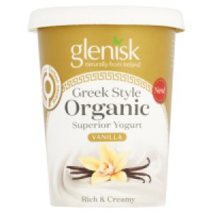 Glenisk Organic Greek Style Vanilla Yogurt