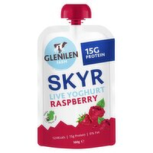 Glenilen Farm SKYR Raspberry Yoghurt Pouch