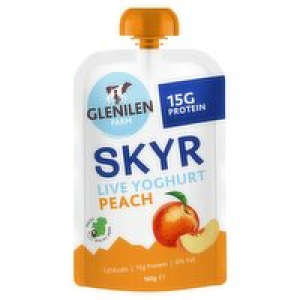 Glenilen Farm SKYR Peach Yoghurt Pouch