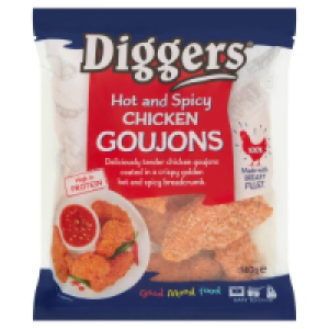 Diggers Hot & Spicy Chicken Goujons