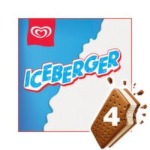 HB Iceberger Ice Cream Sandwich 4 Pack