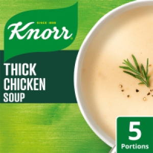 Knorr Thick Chicken Family Pack Packet Soup 5 Portions