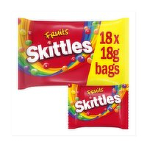 Skittles Funsize Bag 3.50 €