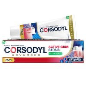 Corsodyl Active Gum Repair Fresh Mint