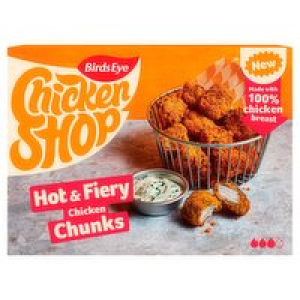 Birds Eye Chicken Shop Hot Fiery Chicken Chunks