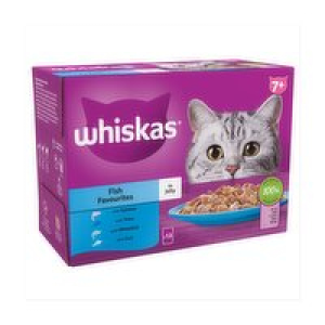 Whiskas Core 7+ Fish Selection In Jelly