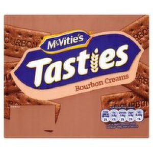 McVities Tasties Bourbon Creams Biscuits