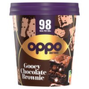 Oppo Double Chocolate Brownie Ice Cream