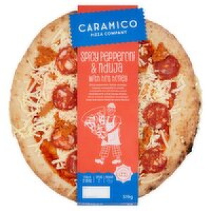 Caramico Spicy Pepperoni & Nduja with Hot Honey Pizza