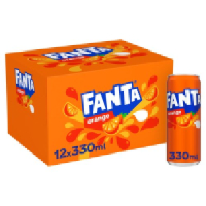 SuperValu  Fanta Orange Can 12 Pack