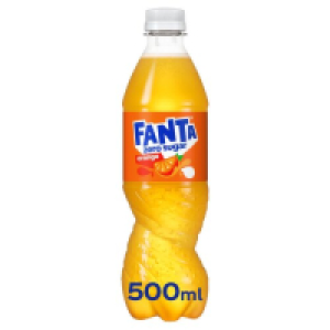 Fanta Zero Sugar Orange Bottle