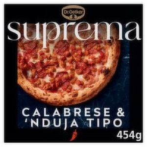 Dr. Oetker Suprema Calabrese & Nduja Tipo Pizza