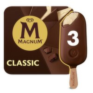 Magnum Classic Ice Cream 3 Pack