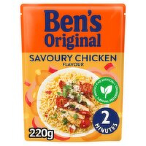 Bens Original Savoury Chicken Flavour Rice Ready to Heat