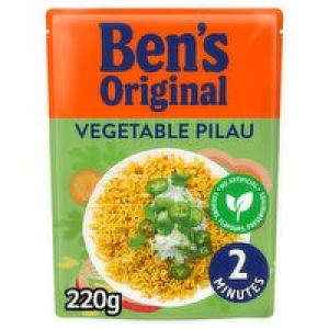 Bens Original Vegetable Pilau Rice Ready to Heat