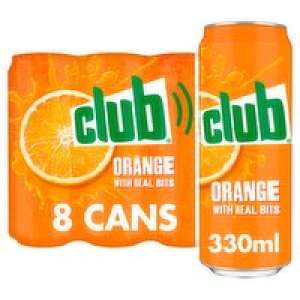 Club Orange Can 8 Pack