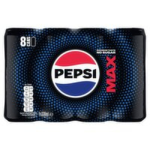 Pepsi Max Can 8 Pack