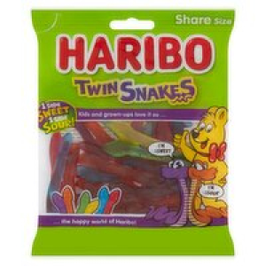 Haribo Twin Snakes Bag