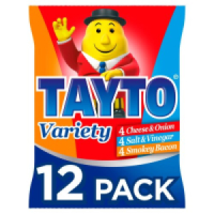 Tayto Variety Crisps 12 Pack