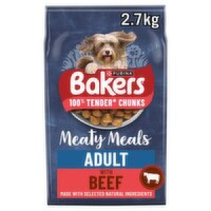 Bakers Meaty Meals Beef Dry Dog Food
