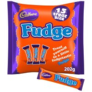 SuperValu  Cadbury Fudge Chocolate Bars Treatsize Bag